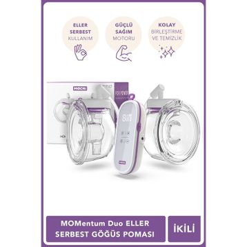 Mochi Momentum Duo Eller Serbest Çiftli Göğüs Pompası