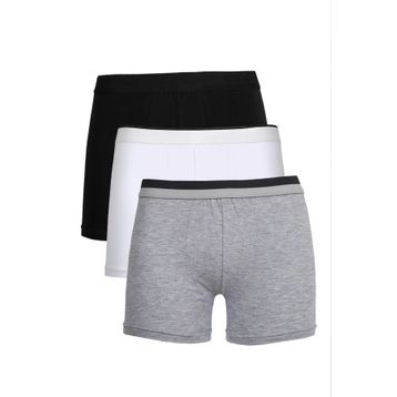 Moda Çizgi 40100 Erkek Penye 3'lü Boxer