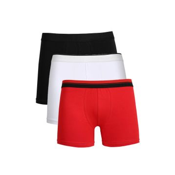 Moda Çizgi 40103 Erkek Penye 3'lü Boxer