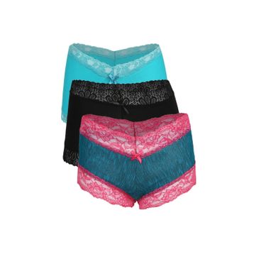 Moda Çizgi 40211 Bayan 3'lü Boxer