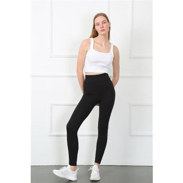 Moda Çizgi 5917 Siyah Micro Kadın Tayt