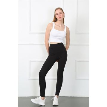 Moda Çizgi 5917 Siyah Micro Kadın Tayt