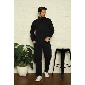 Moda Çizgi 7005 Siyah Erkek Eşofman Takımı