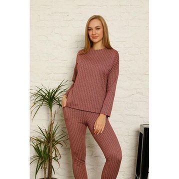 Moda Çizgi 9035 Kadın Pamuk Eşofman Takım