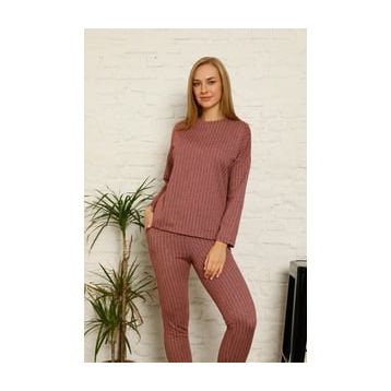 Moda Çizgi 9035 Kadın Pamuk Eşofman Takım
