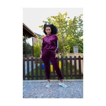 Moda Çizgi 9078 Kadın Kadife Eşofman Takım