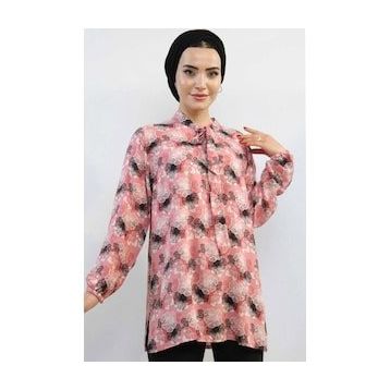 Moda Çizgi MC5172 Kravatlı Bluz