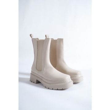 Moda Değirmeni MD1101-116-0002 Ten Kadın Bot