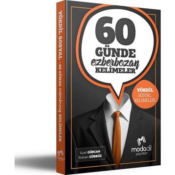 Moda Dil Yayınları - 60 Günde Ezberbozan Yökdil Sosyal Kelimeleri