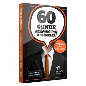 Moda Dil Yayınları - 60 Günde Ezberbozan Yökdil Sosyal Kelimeleri