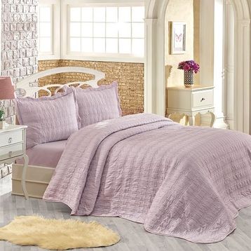 Moda Voce Lilyum Tek Kişilik Yatak Örtüsü
