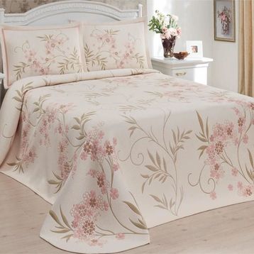 Moda Voce Lilyum Tek Kişilik Yatak Örtüsü