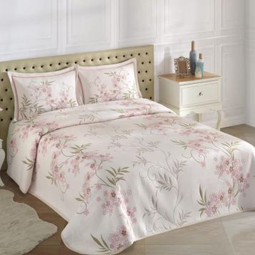 Moda Voce Lilyum Tek Kişilik Yatak Örtüsü