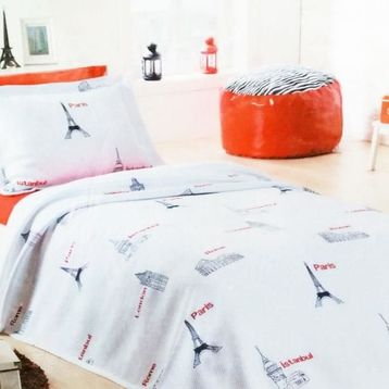 Moda Voce Moda Tek Kişilik Yatak Örtüsü