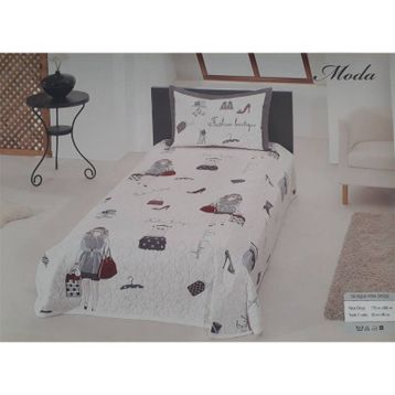 Moda Voce Moda Tek Kişilik Yatak Örtüsü