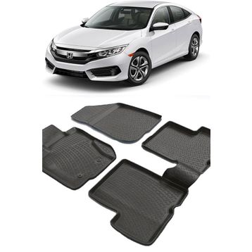 Modacar Honda Civic 3D Havuzlu Paspas