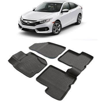 Modacar Honda Civic 3D Havuzlu Paspas