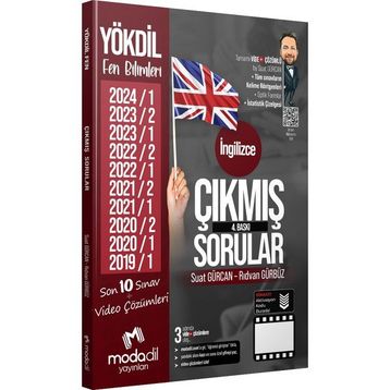 Modadil Yayınları - 2023 YÖKDİL FEN Çıkmış Sorular Tamamı Video Çözümlü