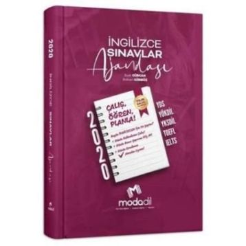 Modadil Yayınları İngilizce Sınavlar Ajandası