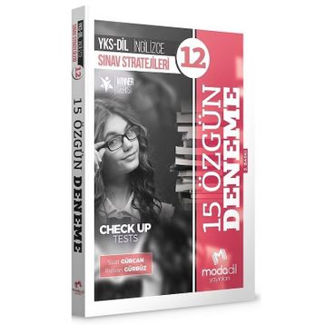 Modadil Yayınları YKS DİL İngilizce Sınav Stratejileri 12 15 Özgün Deneme