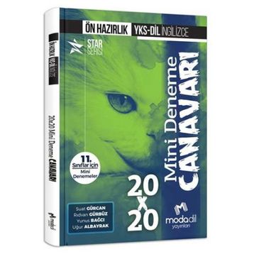 Modadil Yayınları YKSDİL İngilizce Ön Hazırlık 20x20 Mini Deneme Canavarı