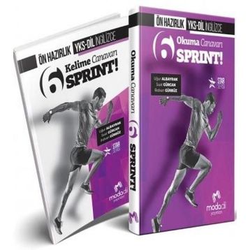 Modadil Yayınları YKSDİL İngilizce Ön Hazırlık Set 4 (Kelime Canavarı 6 Okuma Canavarı 6)