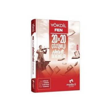 Modadil Yayınları YÖKDİL Fen Bilimleri 20*20 Mini Denemeler