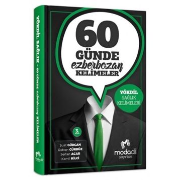 Modadil Yayınları YÖKDİL Sağlık 60 Günde Ezber Bozan Kelimeler