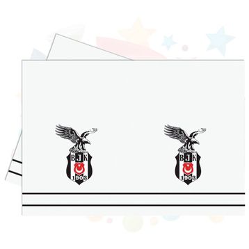 ModaKids 064-021-027 Beşiktaş Lisanslı Parti Masa Örtüsü