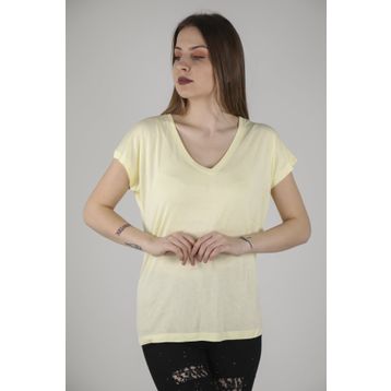Modalinepark V Yaka Basic Kadın T-shirt
