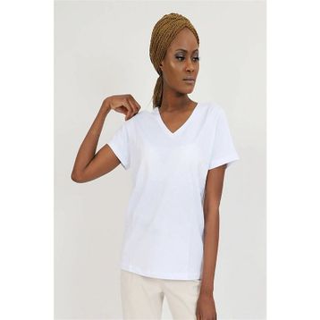 Modalinepark V Yaka Basic Kadın T-shirt