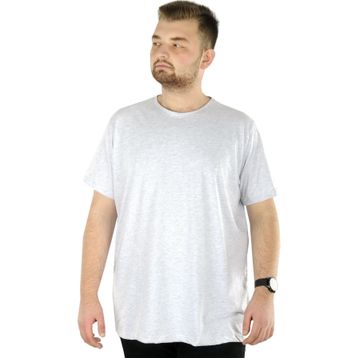 Mode XL 20031 Gri Melanj Erkek Basic T-Shirt