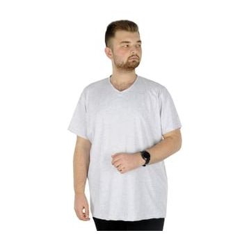 Mode XL 20032 Grimelanj V Yaka Basic Erkek T-Shirt