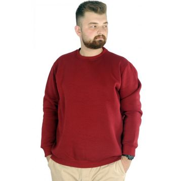 Mode XL 20131 Bordo Erkek Sweatshirt
