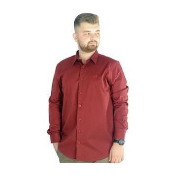 Mode XL 20351 Bordo Erkek Gömlek