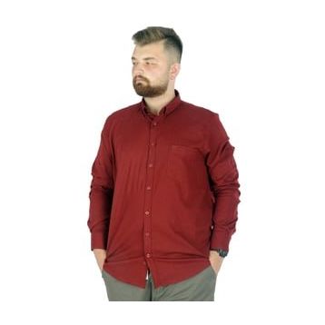 Mode XL 20386 Bordo Erkek Gömlek