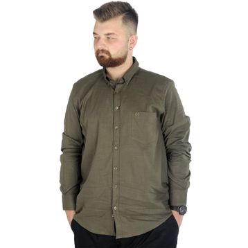 Mode XL 20386 Haki Erkek Gömlek
