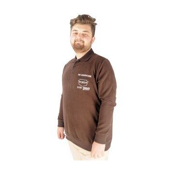 Mode XL 20443 Kahverengi Erkek Sweatshirt