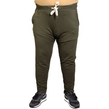 Mode XL 20504 Haki Dar Paça Erkek Eşofman Altı