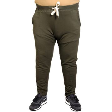 Mode XL 20504 Haki Dar Paça Erkek Eşofman Altı