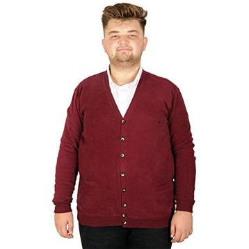 Mode XL 20548 Bordo Erkek Hırka