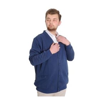 Mode XL 20551 İndigo Erkek Hırka