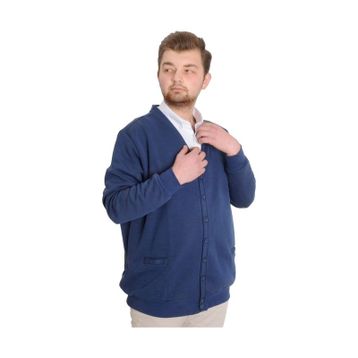 Mode XL 20551 İndigo Erkek Hırka