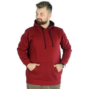 Mode XL 20562 Bordo Erkek Sweatshirt