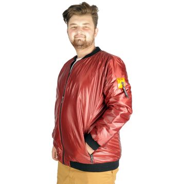 Mode XL 21227 College Basic Wind Bordo Erkek Mont