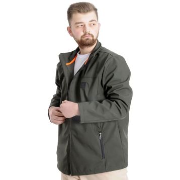 Mode XL 21232 Basic Waterproof Haki Erkek Mont