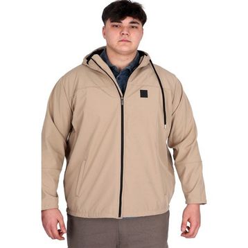 Mode XL 21235 Kapüşonlu Waterproof Softshell Bej Erkek Mont
