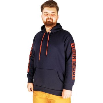 Mode XL 21501 Lacivert Erkek Sweatshirt
