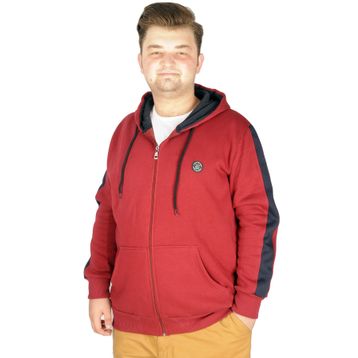 Mode XL 21503 Bordo Erkek Sweatshirt