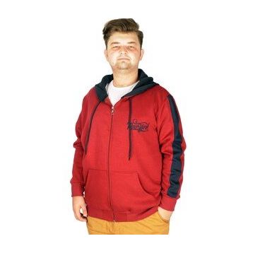 Mode XL 21504 Bordo Erkek Sweatshirt